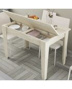 Kiev travertin keukentafel - 110x75x72 cm