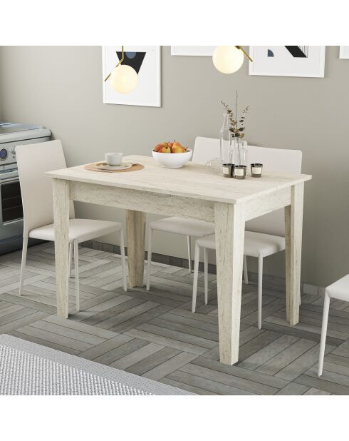 Kiewer Travertin-Küchentisch - 110x75x72 cm