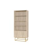 Bibliothèque Laxus Rea traverten - 80x182x36 cm