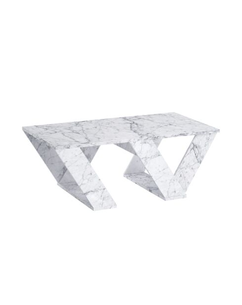 Pipra Couchtisch Carrara-Marmor - 110x40x60 cm
