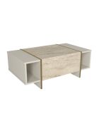 Salontafel Veyron travertijn/zandsteen - 103,8x37,3x60 cm