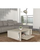 Salontafel Veyron travertijn/zandsteen - 103,8x37,3x60 cm