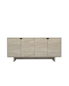 Consola Turan de travertino - 180x80,6x40 cm