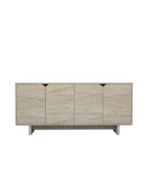 Consola Turan de travertino - 180x80,6x40 cm