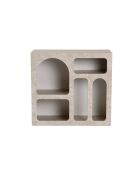 Lessa Travertin-Konsole - 80x74x37 cm