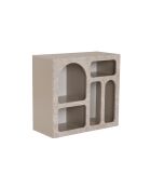 Lessa Travertin-Konsole - 80x74x37 cm