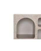 Lessa Travertin-Konsole - 80x74x37 cm