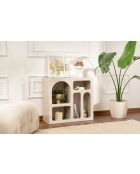 Lessa Travertin-Konsole - 80x74x37 cm