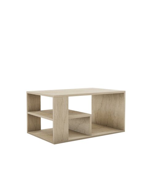 Salontafel Eros travertin - 80x50x40 cm