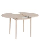 Tavolo da pranzo allungabile Viona Travertin/Rovere - 100x75x100 cm