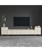 Meuble TV Imaj travertin - 180x45,2x35 cm