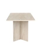 Table à manger Linza travertin - 180x75x90 cm