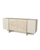 Console Veyron travertin/grès - 180x75,5x46,6 cm