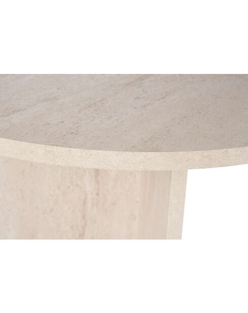 Mesa de comedor Sabella de travertino - 200x75x90 cm