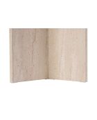 Mesa de comedor Sabella de travertino - 200x75x90 cm