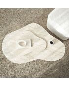 Salontafel fondue travertijn - 105x35x65 cm