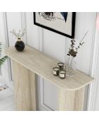 Consola de travertino Modena - 105x85x30 cm