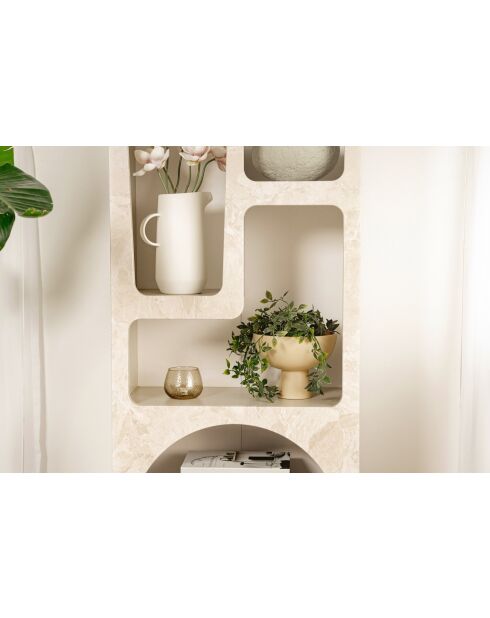 Bibliothèque Venüs travertin - 60x150x32 cm