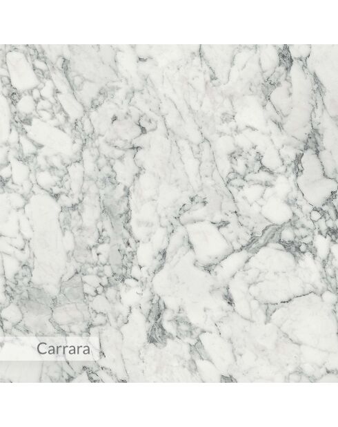Pipralla Carrara marmeren tv-meubel - 110x40x30 cm