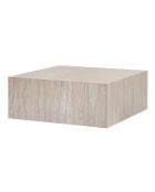 Tavolino Prizma in travertino - 90x35x90 cm