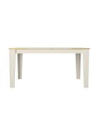 Veyron eettafel in travertijn/zandsteen - 145x76,2x85 cm