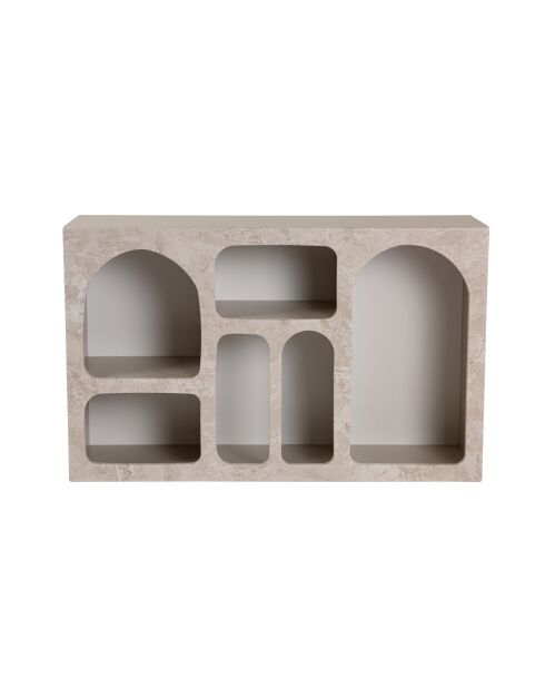 Consola Liva 120 traverten - 120x74x37 cm