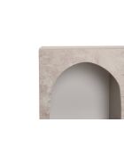 Consola Liva 120 traverten - 120x74x37 cm