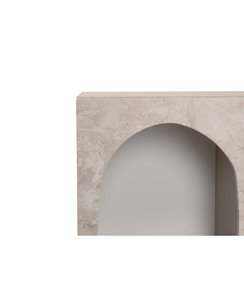 Consola Liva 120 traverten - 120x74x37 cm