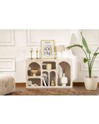 Consola Liva 120 traverten - 120x74x37 cm