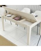 Eettafel Milan 897 travertijn - 145x75x88 cm