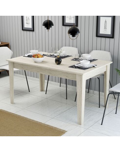 Milan 897 Esstisch aus Travertin, 145 x 75 x 88 cm