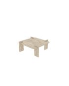 Salontafel Woog travertin - 90x35x90 cm