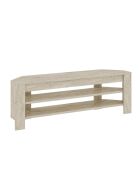 Meuble TV Coin travertin - 120x40x30 cm