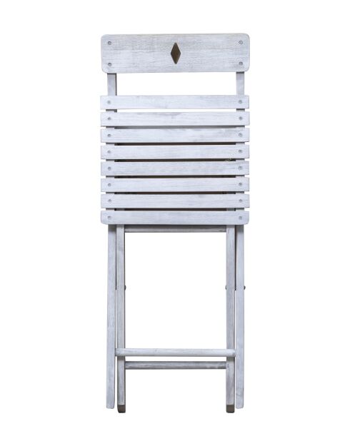 Graue 2-Sitzer-Essgruppe