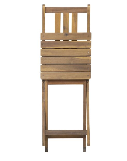 Natürliche 2-Sitzer-Essgruppe