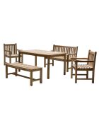 Natürliche 6-Sitzer-Essgruppe