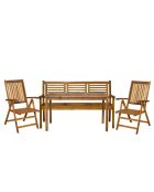 Natürliche 5-Sitzer-Essgruppe