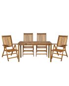 Set da pranzo Natural a 4 posti