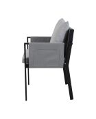 6-Sitzer-Essgruppe in Anthrazitgrau