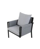 6-Sitzer-Essgruppe in Anthrazitgrau