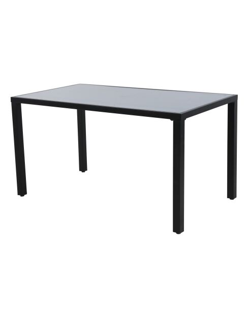 6-Sitzer-Essgruppe in Anthrazitgrau