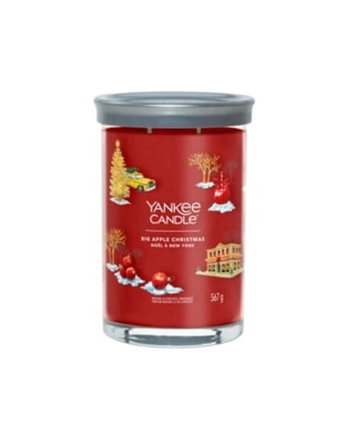 Big Apple Christmas Signature Große Kerze, 1 Docht