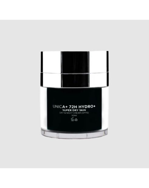 Unica+ 72H hydro+ crème- airless - 50ml