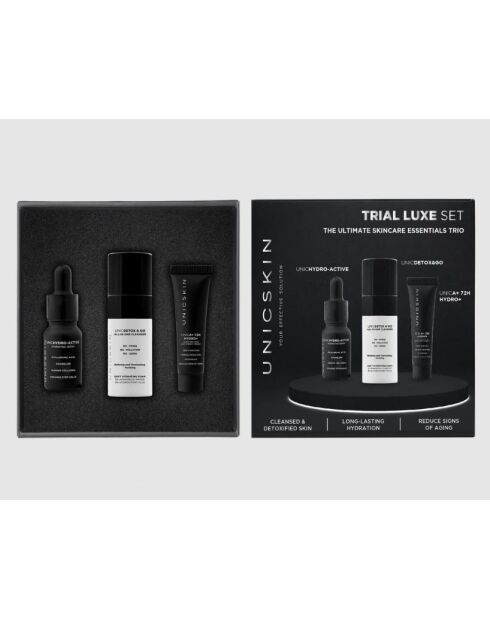 Coffret d'essai luxe - 15 ml + 30 ml + 10 ml