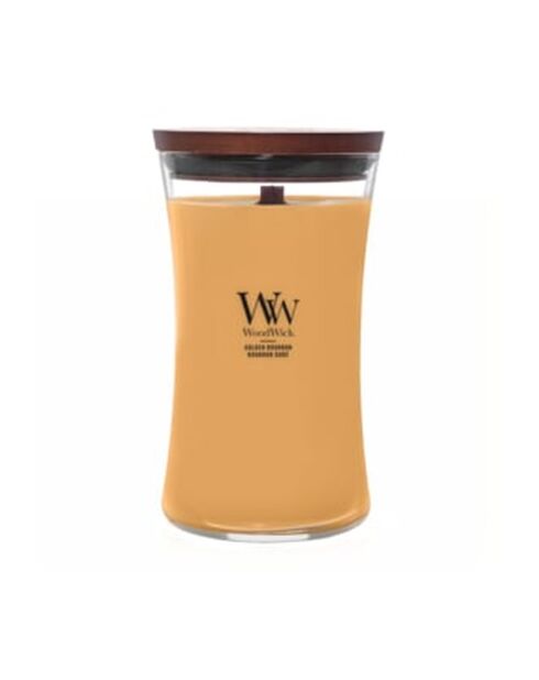 Candela borbonica dorata grande - 1 stoppino