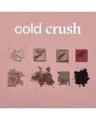 Palette d'ombres à paupières Cold Crush 8 couleurs vegan - 11 g