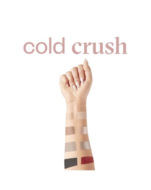 Palette d'ombres à paupières Cold Crush 8 couleurs vegan - 11 g