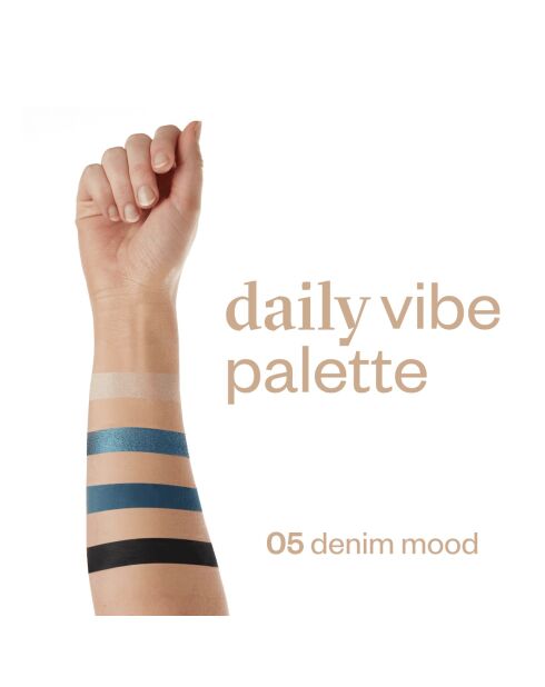 Palette di ombretti vegani Daily Vibes - Denim Mood - 5,5 g - PAESE