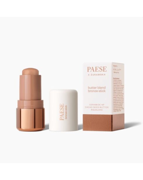 Stick Bronzer crémeux contour et teint 2 teintes 01 latte - 6 g