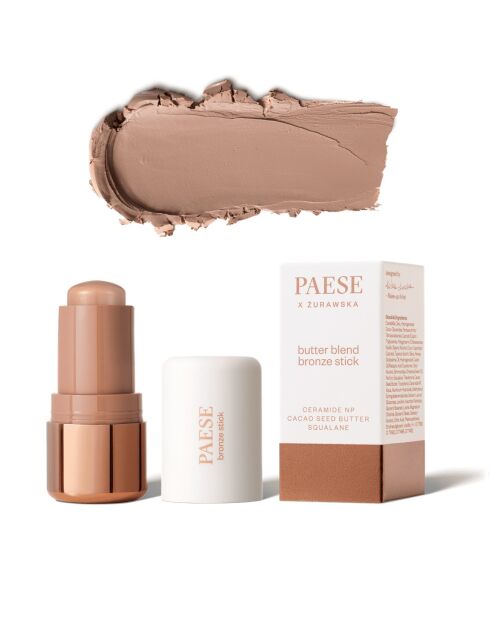 Stick Bronzer crémeux contour et teint 2 teintes 01 latte - 6 g